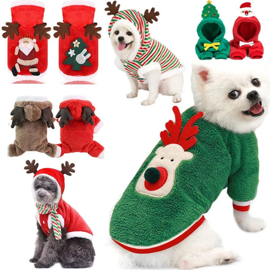 Cozy Holiday Pet Hoodie