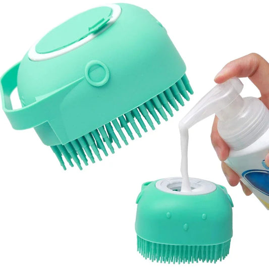 Soft Silicone Pet Grooming Brush